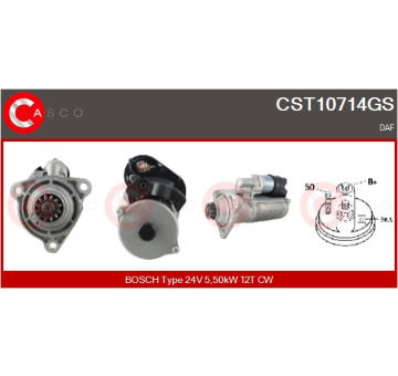 Skupina trupu, turbodmychadlo CASCO CCH70020KS