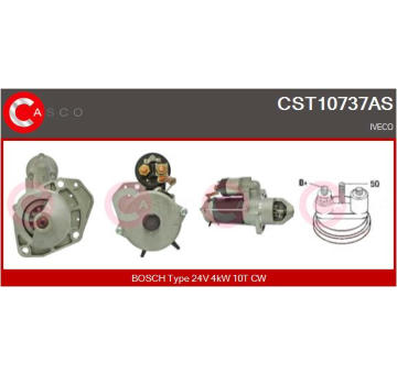 Startér CASCO CST10737AS