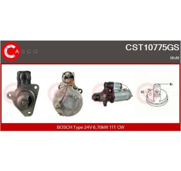 Skupina trupu, turbodmychadlo CASCO CCH72004AS