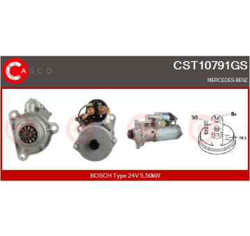 Skupina trupu, turbodmychadlo CASCO CCH72025KS