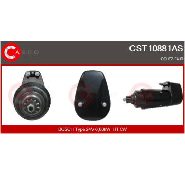 Skupina trupu, turbodmychadlo CASCO CCH73014AS