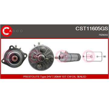 Hydraulické čerpadlo pre riadenie CASCO CSP73124AS