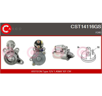 Skupina trupu, turbodmychadlo CASCO CCH75030AS
