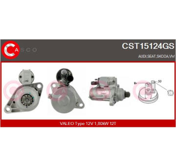 Hydraulické čerpadlo pre riadenie CASCO CSP76119AS