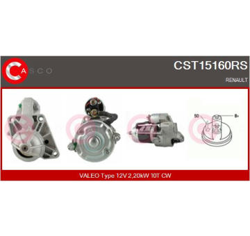 Odpor vnútorného ventilátora CASCO CRS72004AS