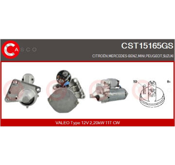 Odpor vnútorného ventilátora CASCO CRS76011AS