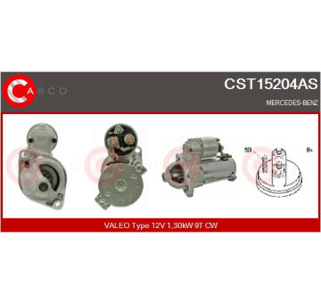 Elektromotor, větrák chladiče CASCO CEF71014AS