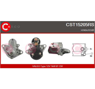 Odpor vnútorného ventilátora CASCO CRS71032AS