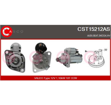 Startér CASCO CST15212AS