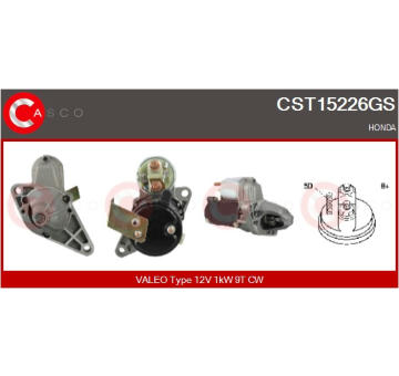 Elektromotor, větrák chladiče CASCO CEF74017AS