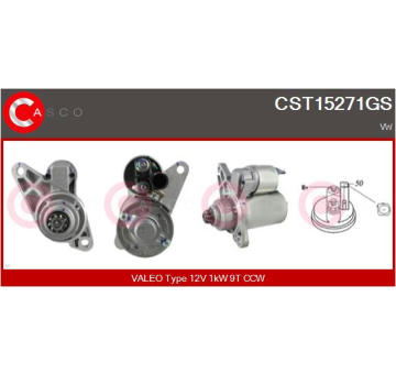 Stator, generátor CASCO CSR10065AS