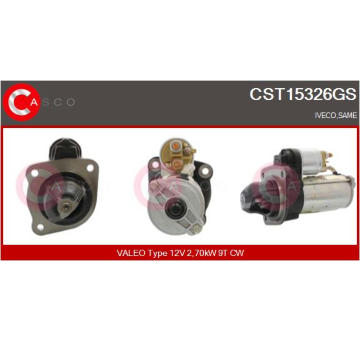 Stator, generátor CASCO CSR15043AS