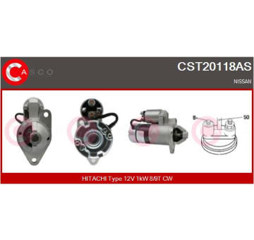 Alternátor CASCO CAL10243GS