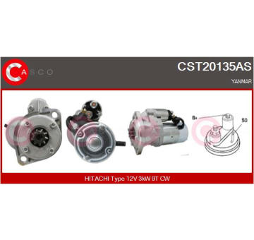 Stator, generátor CASCO CSR40011AS