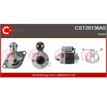 Startér CASCO CST20136AS