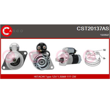 Stator, generátor CASCO CSR40016AS