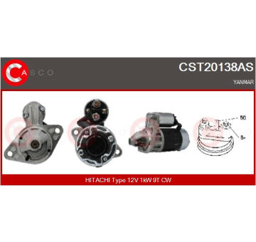 Snímač, teplota chladiva CASCO CSN83H03AS
