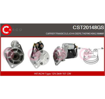 Alternátor CASCO CAL10316AS