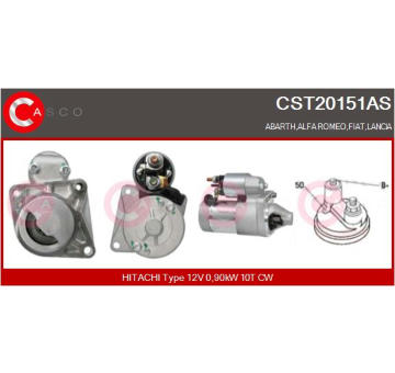 Snímač uhlu natočenia volantu CASCO CSS74304GS