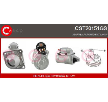 Snímač uhlu natočenia volantu CASCO CSS74305GS