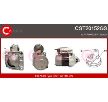 Startér CASCO CST40619AS