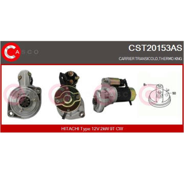 Snímač uhlu natočenia volantu CASCO CSS74308GS