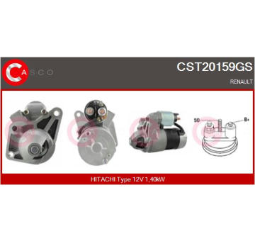 Snímač uhlu natočenia volantu CASCO CSS74318GS