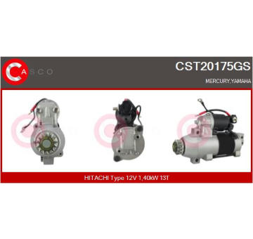 Alternátor CASCO CAL10420AS