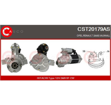 Startér CASCO CST10014GS