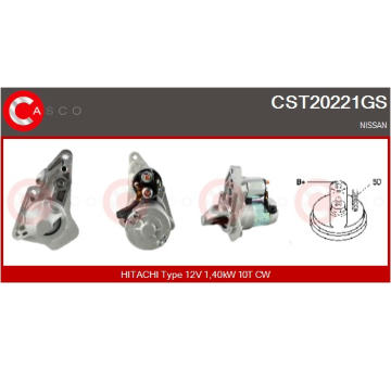 Startér CASCO CST10070RS