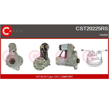 Startér CASCO CST10076GS