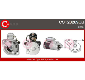 generátor CASCO CAL10630AS