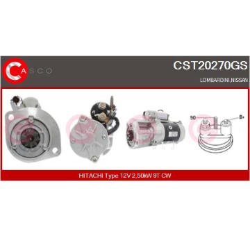 żtartér CASCO CST10122AS