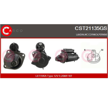 żtartér CASCO CST10186AS