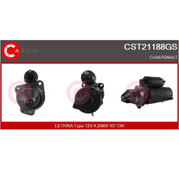 Alternátor CASCO CAL12102AS