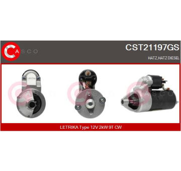 żtartér CASCO CST10253AS