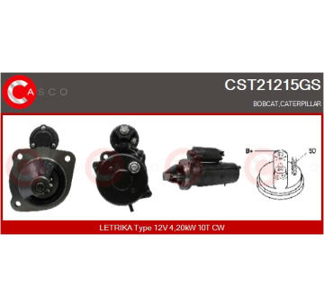 Dmychadlo, plnění CASCO CTC73025KS