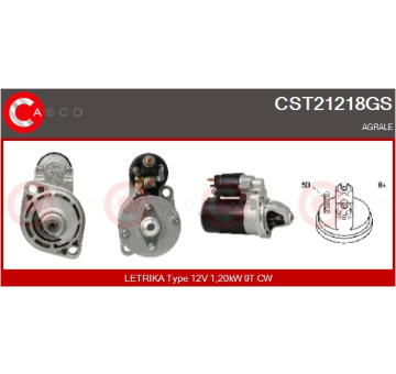 Startér CASCO CST10271AS