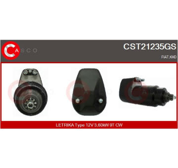 Dmychadlo, plnění CASCO CTC73068KS