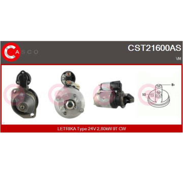 Startér CASCO CST10296RS