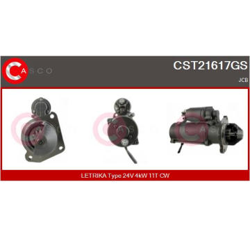 Alternátor CASCO CAL15259AS