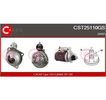 żtartér CASCO CST10368AS