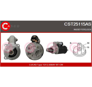 żtartér CASCO CST10373AS
