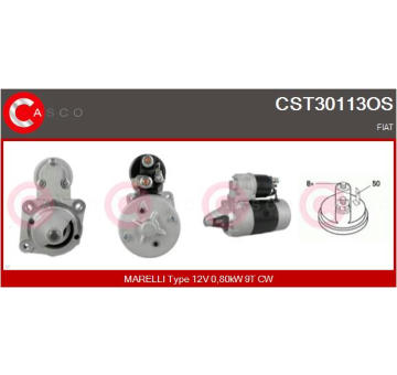 Startér CASCO CST30113OS