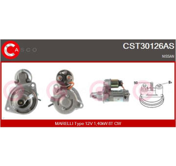 Spínač řízení CASCO CLS71011GS