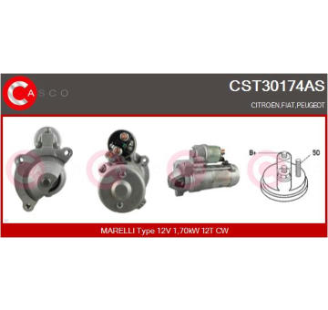 Startér CASCO CST30174AS
