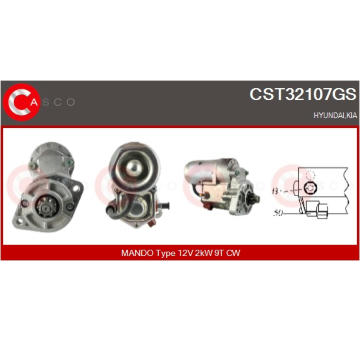 Startér CASCO CST10557GS
