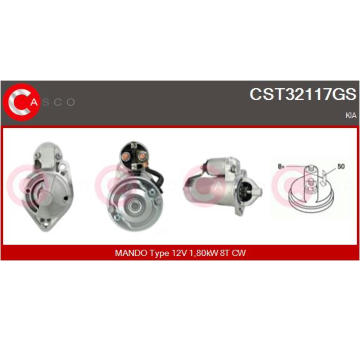 żtartér CASCO CST10572AS