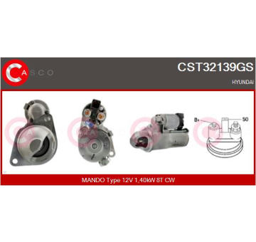 żtartér CASCO CST10599AS