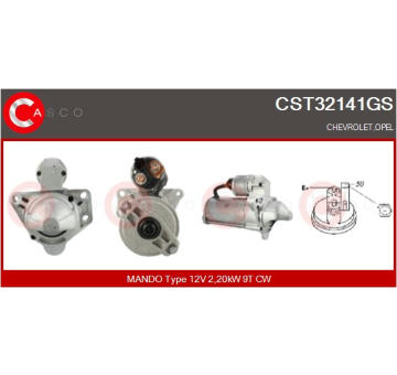 generátor CASCO CAL20109AS